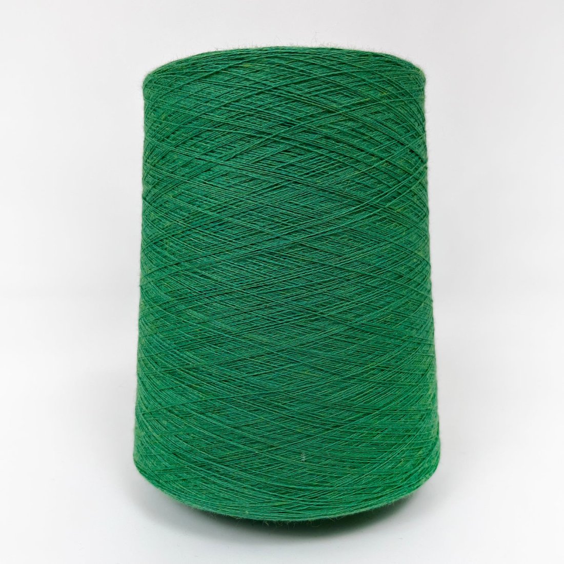 Strickkone in der farbe grün