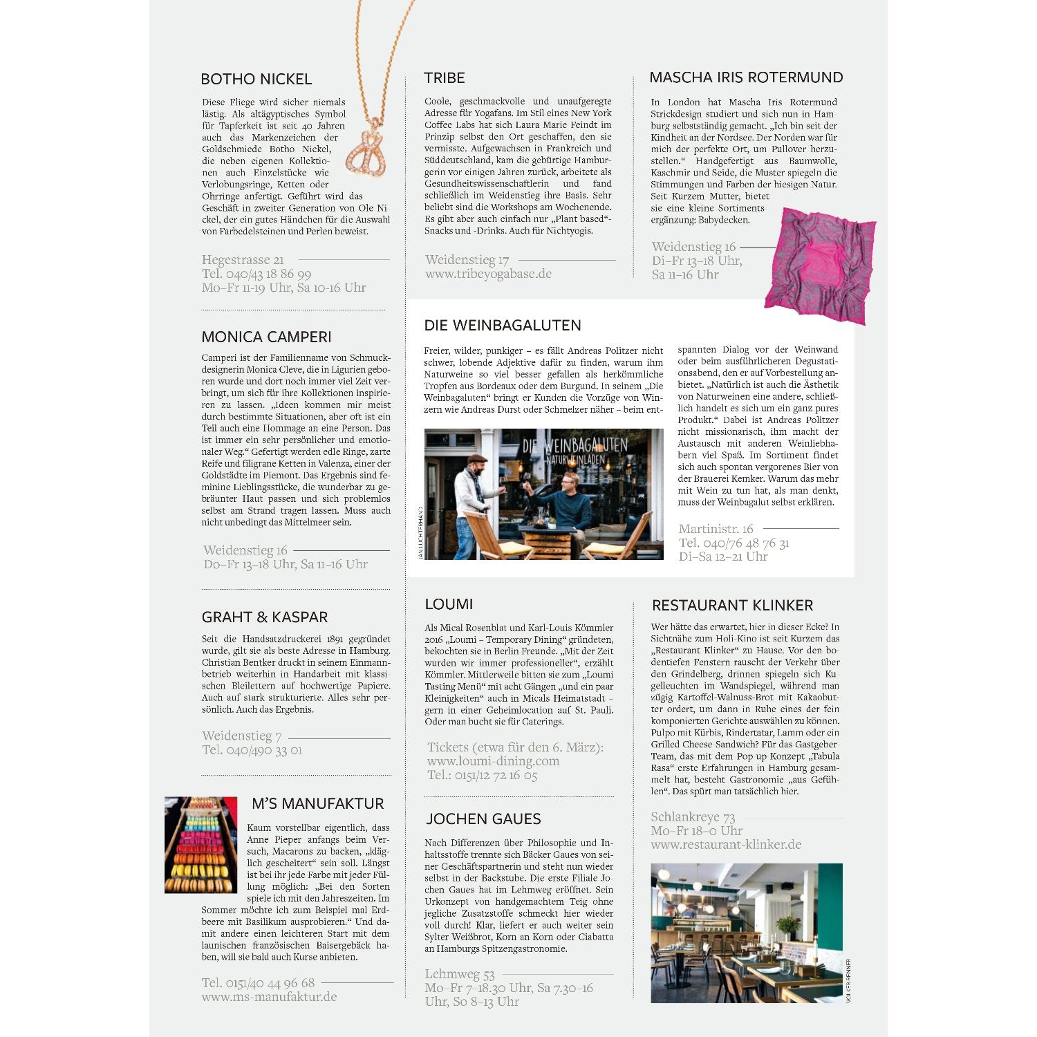 Pressebeitrag über lilimoon babydecke von Mascha Iris Rotermund in dem Magazin 'die Stilisten' 